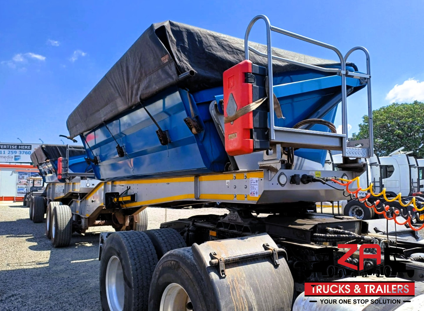 2023 LEADER 20 CUBE SIDE TIPPER TRAILER #53343